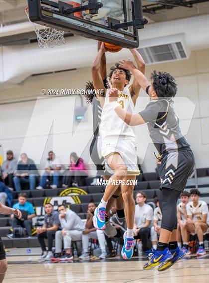 Thumbnail 2 in Francis Parker vs. Victory Christian Academy  (Battle At The Bay) photogallery.