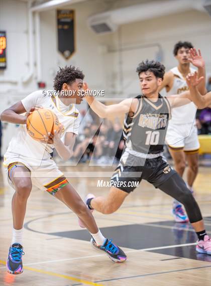 Thumbnail 2 in Francis Parker vs. Victory Christian Academy  (Battle At The Bay) photogallery.