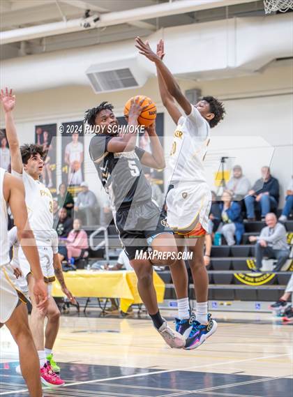 Thumbnail 1 in Francis Parker vs. Victory Christian Academy  (Battle At The Bay) photogallery.