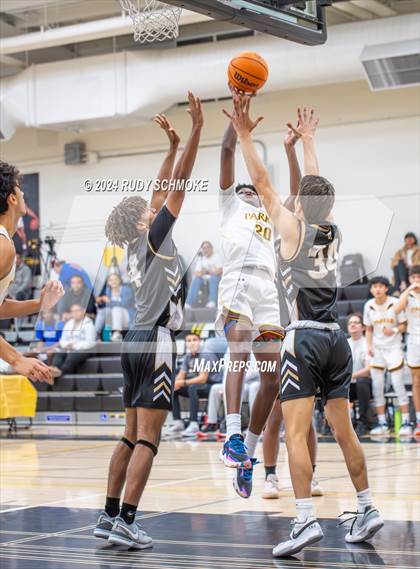 Thumbnail 2 in Francis Parker vs. Victory Christian Academy  (Battle At The Bay) photogallery.