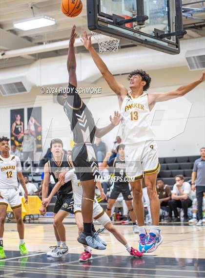 Thumbnail 3 in Francis Parker vs. Victory Christian Academy  (Battle At The Bay) photogallery.