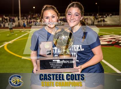 Thumbnail 3 in Sunrise Mountain vs Casteel (AIA 5A Finals) - Awards photogallery.