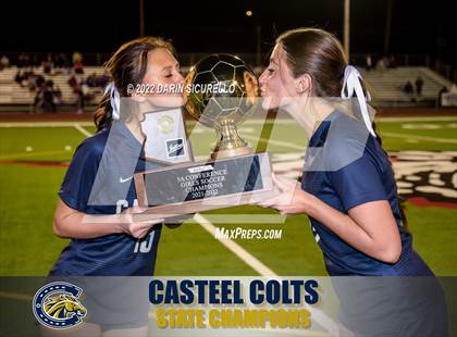 Thumbnail 3 in Sunrise Mountain vs Casteel (AIA 5A Finals) - Awards photogallery.