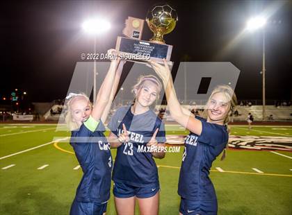 Thumbnail 3 in Sunrise Mountain vs Casteel (AIA 5A Finals) - Awards photogallery.