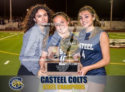 Thumbnail 1 in Sunrise Mountain vs Casteel (AIA 5A Finals) - Awards photogallery.