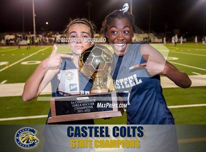 Thumbnail 2 in Sunrise Mountain vs Casteel (AIA 5A Finals) - Awards photogallery.