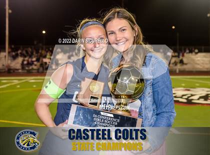 Thumbnail 2 in Sunrise Mountain vs Casteel (AIA 5A Finals) - Awards photogallery.