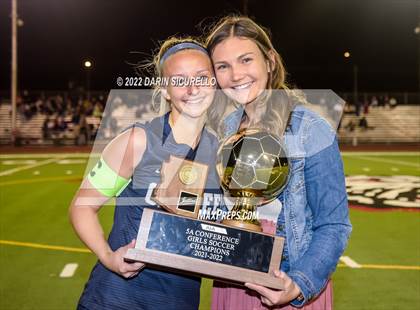 Thumbnail 1 in Sunrise Mountain vs Casteel (AIA 5A Finals) - Awards photogallery.