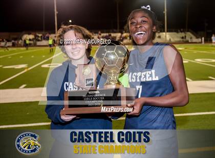 Thumbnail 2 in Sunrise Mountain vs Casteel (AIA 5A Finals) - Awards photogallery.