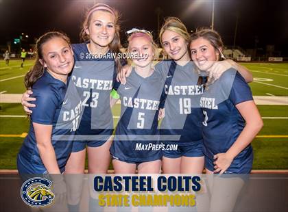 Thumbnail 2 in Sunrise Mountain vs Casteel (AIA 5A Finals) - Awards photogallery.