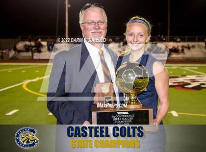 Thumbnail 3 in Sunrise Mountain vs Casteel (AIA 5A Finals) - Awards photogallery.