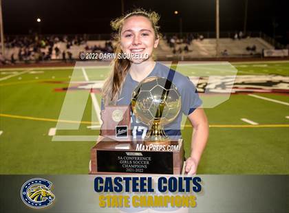 Thumbnail 3 in Sunrise Mountain vs Casteel (AIA 5A Finals) - Awards photogallery.