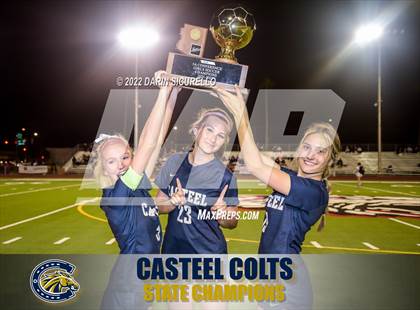 Thumbnail 1 in Sunrise Mountain vs Casteel (AIA 5A Finals) - Awards photogallery.