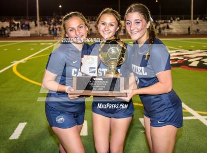 Thumbnail 1 in Sunrise Mountain vs Casteel (AIA 5A Finals) - Awards photogallery.