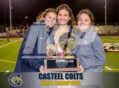 Thumbnail 3 in Sunrise Mountain vs Casteel (AIA 5A Finals) - Awards photogallery.