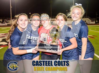 Thumbnail 3 in Sunrise Mountain vs Casteel (AIA 5A Finals) - Awards photogallery.
