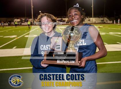 Thumbnail 1 in Sunrise Mountain vs Casteel (AIA 5A Finals) - Awards photogallery.