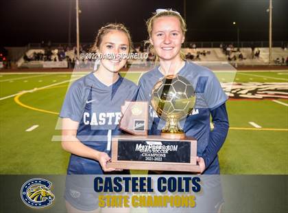 Thumbnail 2 in Sunrise Mountain vs Casteel (AIA 5A Finals) - Awards photogallery.