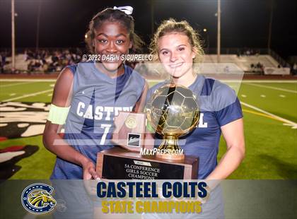 Thumbnail 3 in Sunrise Mountain vs Casteel (AIA 5A Finals) - Awards photogallery.