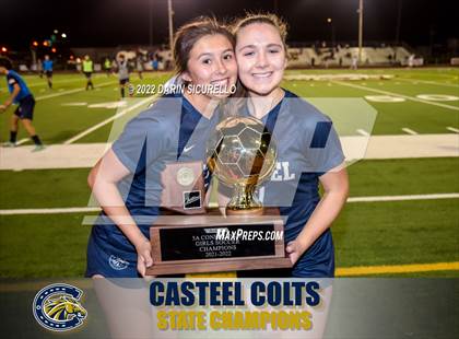 Thumbnail 3 in Sunrise Mountain vs Casteel (AIA 5A Finals) - Awards photogallery.
