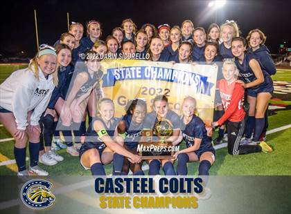 Thumbnail 2 in Sunrise Mountain vs Casteel (AIA 5A Finals) - Awards photogallery.
