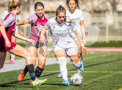 Thumbnail 1 in JSerra Catholic vs. Edison photogallery.