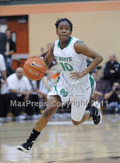 Thumbnail 3 in St. Mary's vs. Bolingbrook (Nike Tournament of Champions) photogallery.