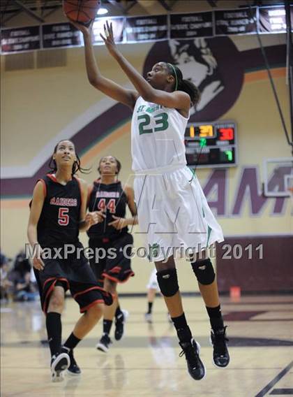 Thumbnail 1 in St. Mary's vs. Bolingbrook (Nike Tournament of Champions) photogallery.
