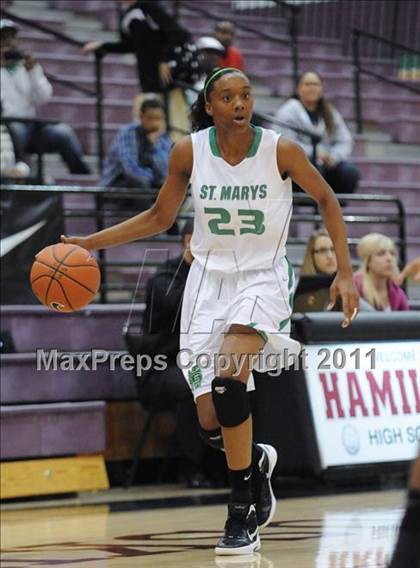 Thumbnail 2 in St. Mary's vs. Bolingbrook (Nike Tournament of Champions) photogallery.