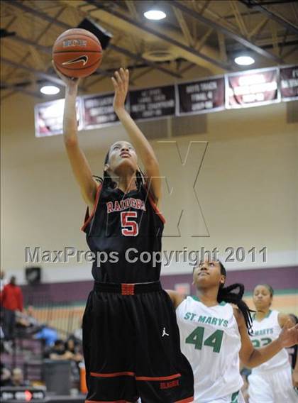 Thumbnail 1 in St. Mary's vs. Bolingbrook (Nike Tournament of Champions) photogallery.