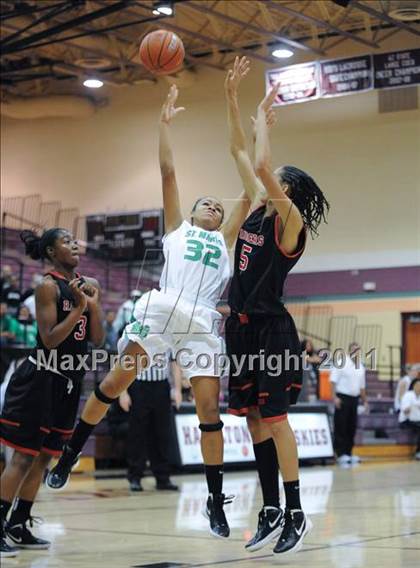 Thumbnail 2 in St. Mary's vs. Bolingbrook (Nike Tournament of Champions) photogallery.