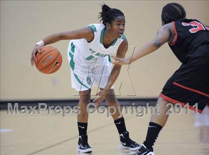Thumbnail 1 in St. Mary's vs. Bolingbrook (Nike Tournament of Champions) photogallery.