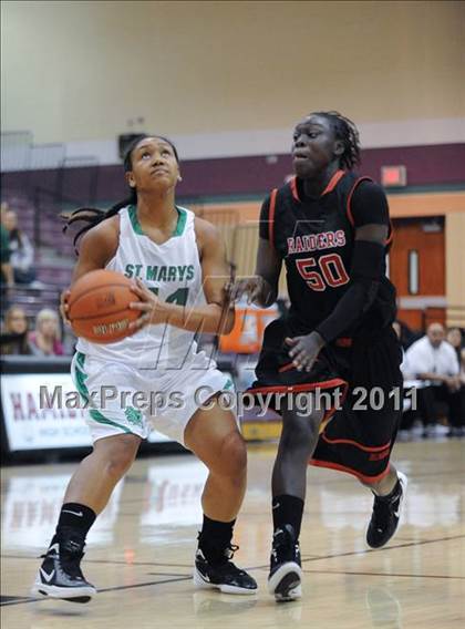 Thumbnail 1 in St. Mary's vs. Bolingbrook (Nike Tournament of Champions) photogallery.