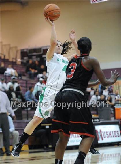Thumbnail 2 in St. Mary's vs. Bolingbrook (Nike Tournament of Champions) photogallery.