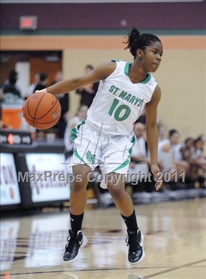 Thumbnail 2 in St. Mary's vs. Bolingbrook (Nike Tournament of Champions) photogallery.