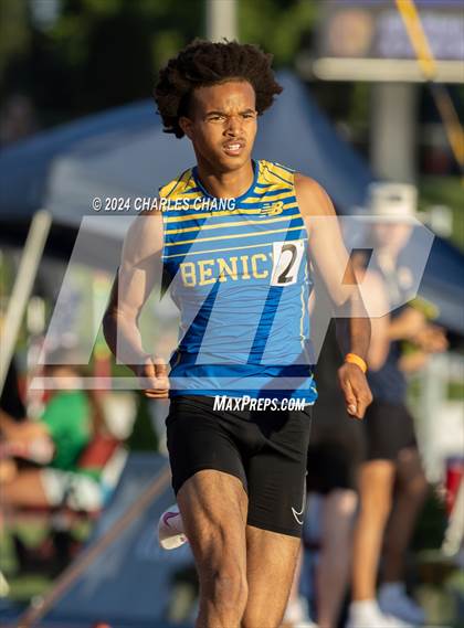 Thumbnail 1 in CIF State Championships (400m Qualifying) photogallery.