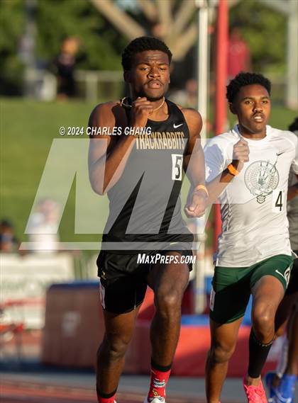 Thumbnail 2 in CIF State Championships (400m Qualifying) photogallery.