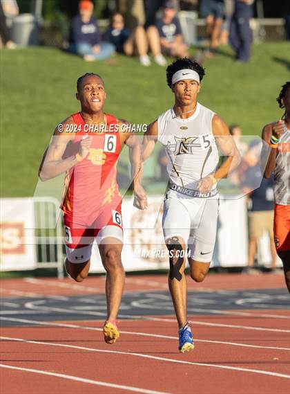 Thumbnail 3 in CIF State Championships (400m Qualifying) photogallery.