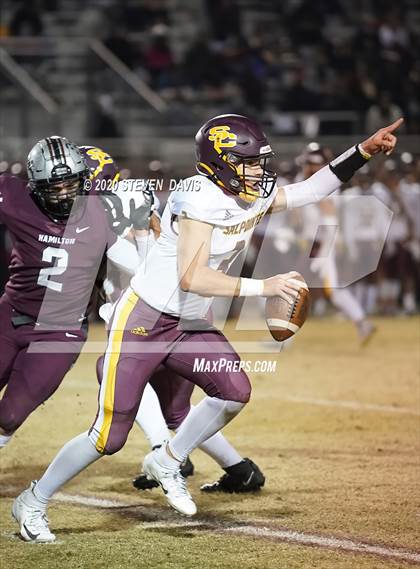 Thumbnail 3 in Salpointe Catholic @ Hamilton (AIA Open Semifinal) photogallery.