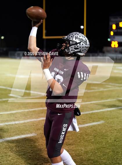 Thumbnail 2 in Salpointe Catholic @ Hamilton (AIA Open Semifinal) photogallery.