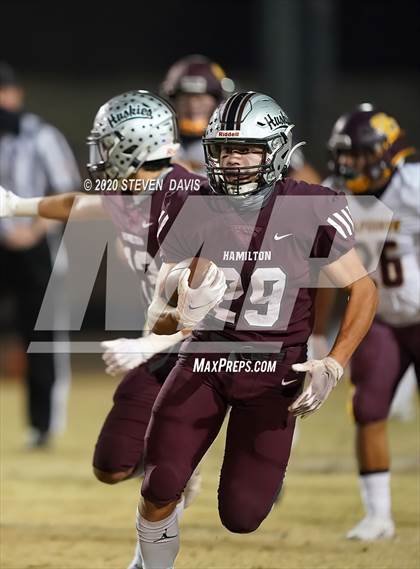 Thumbnail 2 in Salpointe Catholic @ Hamilton (AIA Open Semifinal) photogallery.