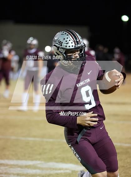 Thumbnail 2 in Salpointe Catholic @ Hamilton (AIA Open Semifinal) photogallery.