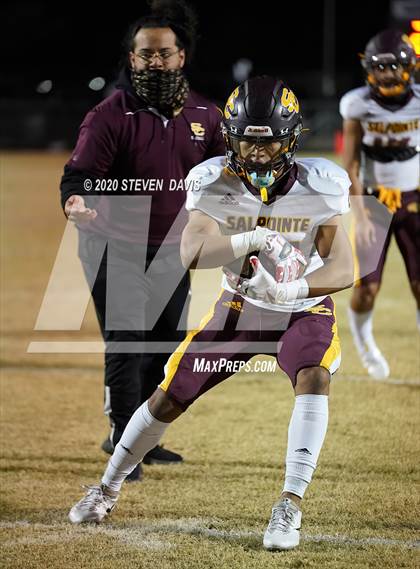 Thumbnail 2 in Salpointe Catholic @ Hamilton (AIA Open Semifinal) photogallery.