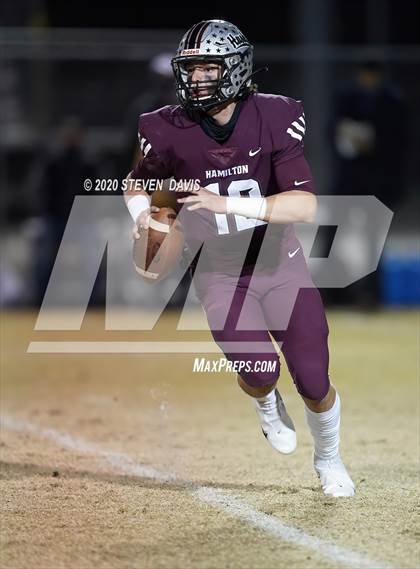 Thumbnail 1 in Salpointe Catholic @ Hamilton (AIA Open Semifinal) photogallery.