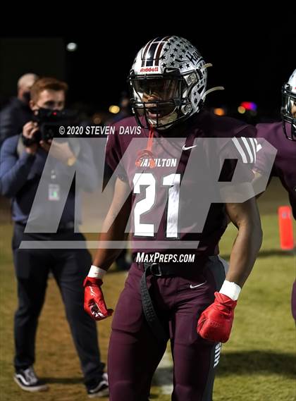 Thumbnail 3 in Salpointe Catholic @ Hamilton (AIA Open Semifinal) photogallery.