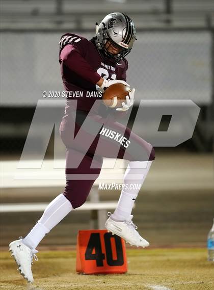 Thumbnail 3 in Salpointe Catholic @ Hamilton (AIA Open Semifinal) photogallery.