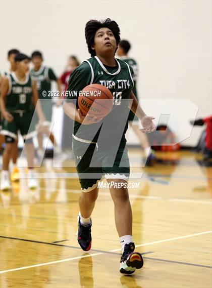 Thumbnail 3 in Bradshaw Mountain vs. Tuba City (VCS Thanksgiving Tournament) photogallery.