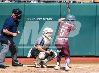 Thumbnail 3 in Hallettsville vs. Grandview (UIL Softball 3A Semifinal) photogallery.