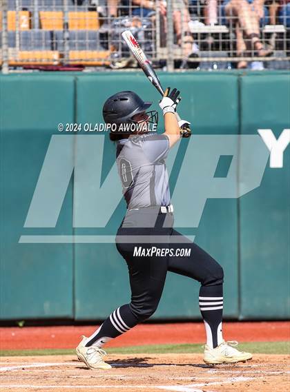 Thumbnail 1 in Hallettsville vs. Grandview (UIL Softball 3A Semifinal) photogallery.