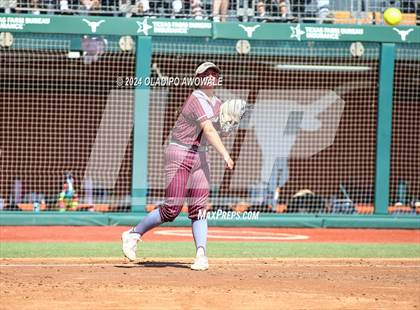 Thumbnail 1 in Hallettsville vs. Grandview (UIL Softball 3A Semifinal) photogallery.